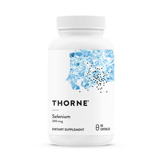 Thorne Research - Selenium - 200 mcg Selenium Supplement for Antioxidant Support - 60 Capsules