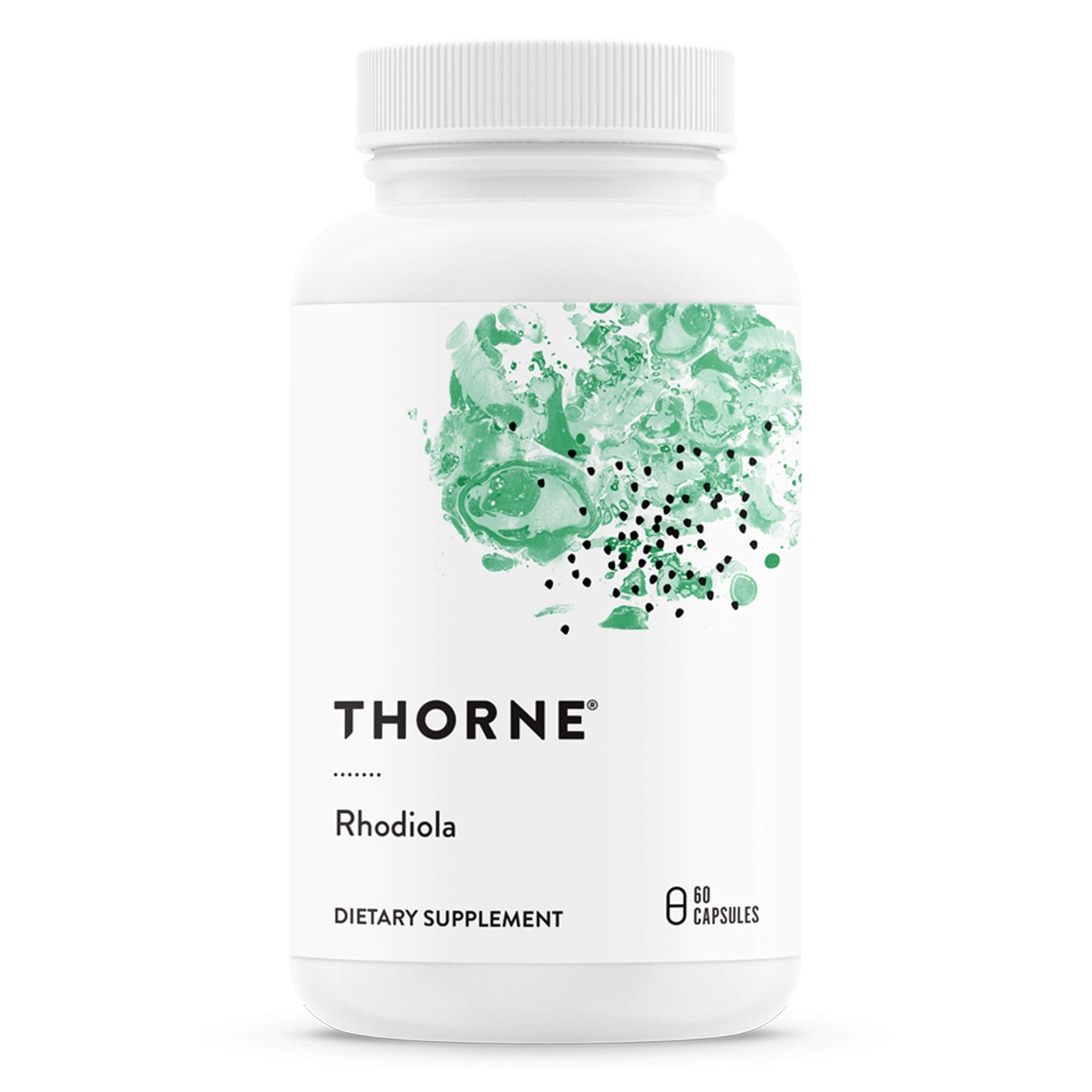 Thorne Research - Rhodiola - Vitamin Supplement for Stress Relief - Enhances Sleep & Mental Focus - 60 Capsules